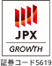 JPX GROWTH 証券コード5619